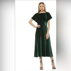 slim fit dress slacks Alexia Admor Women's Freya Midi Sheath Dress, Black, Xs main image 1